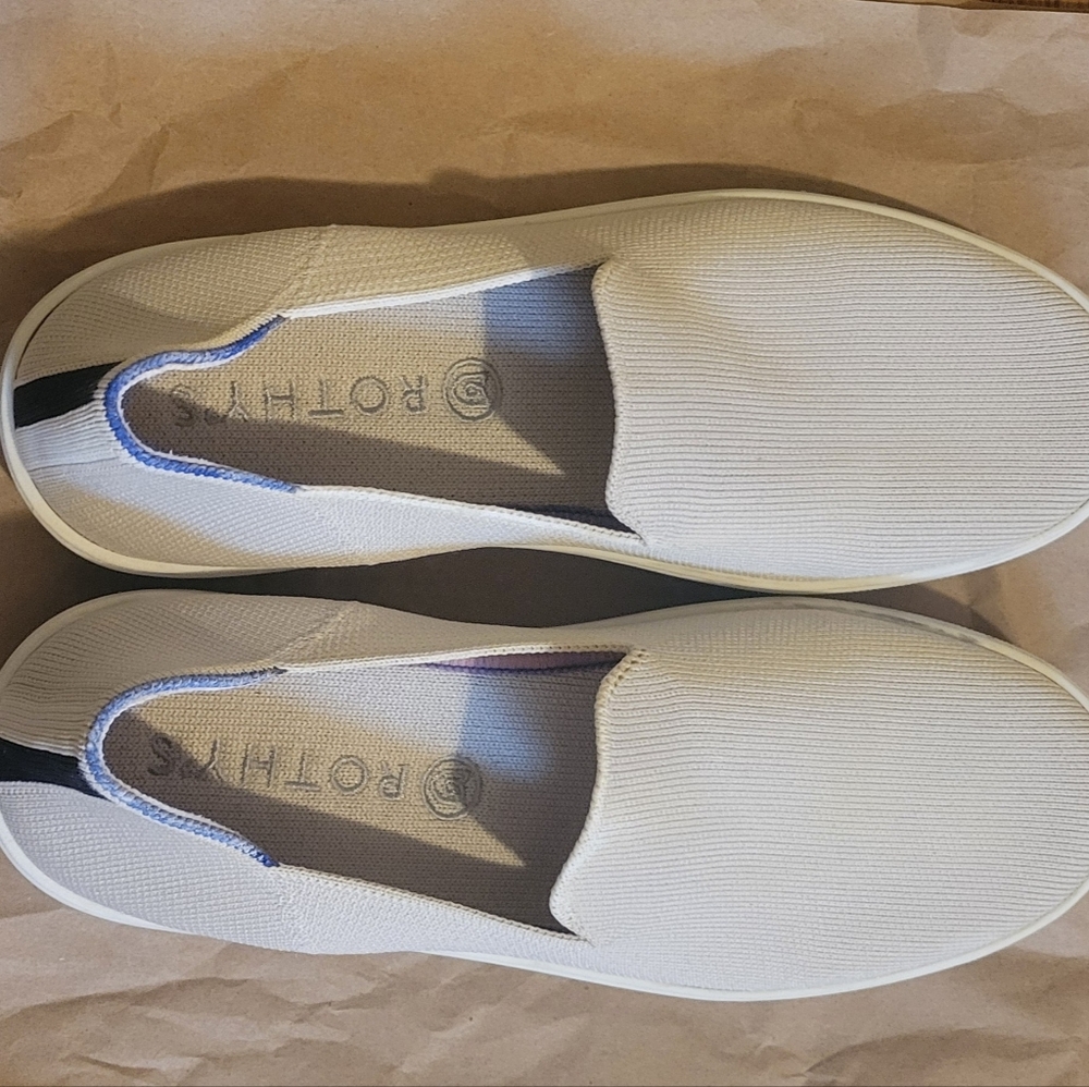 Rothy's Slip On Sneakers- Sand